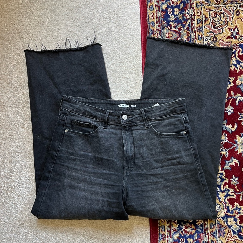 Old Navy Wide Leg Extra High Rise jeans